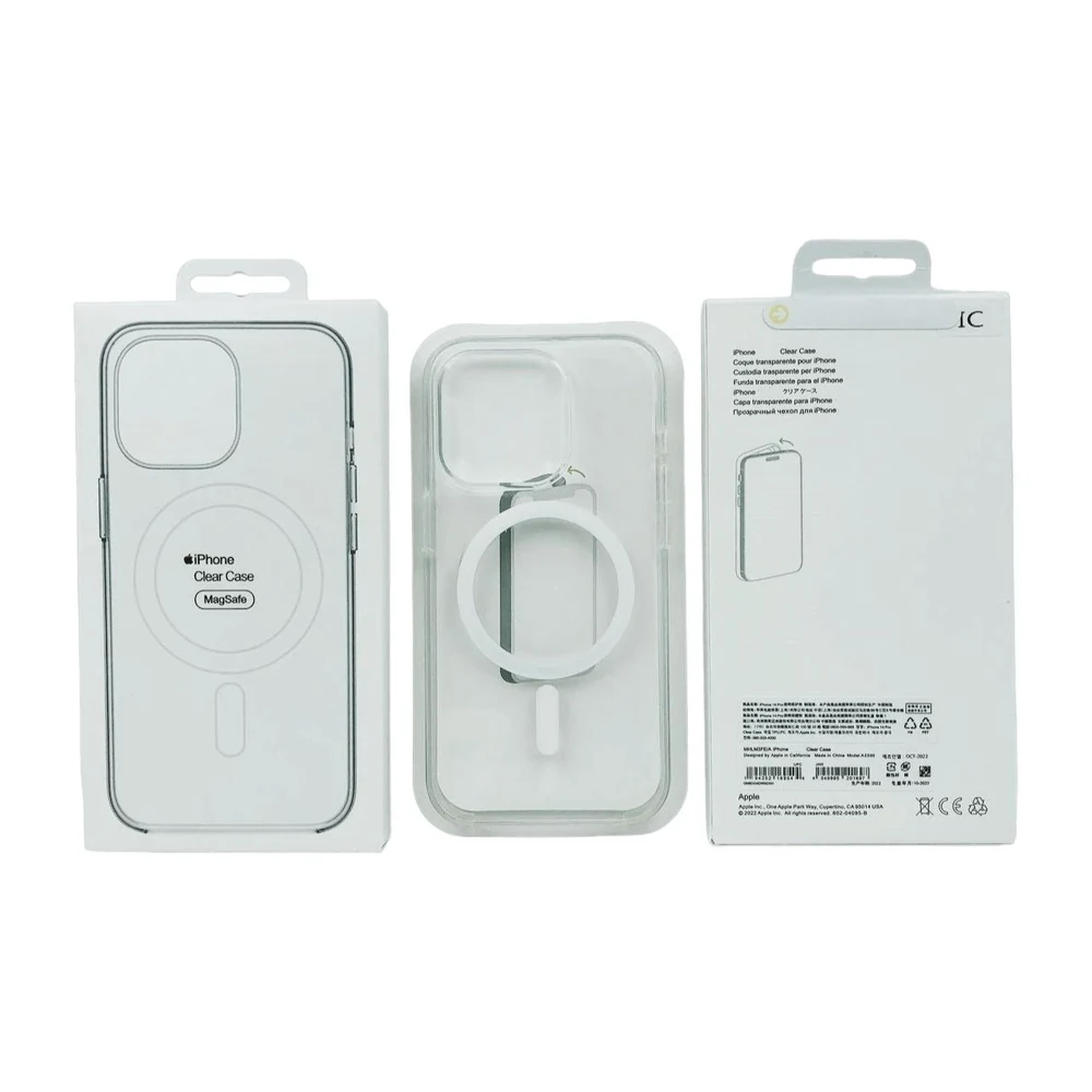 Прозрачный чехол Clear Case MagSafe для iPhone (Все модели)